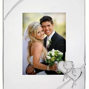 Lenox Silver Heart Photo Frame